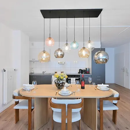 Apartmán Beautiful 2-room In Center With Kitchen And Free Wifi Wuppertal